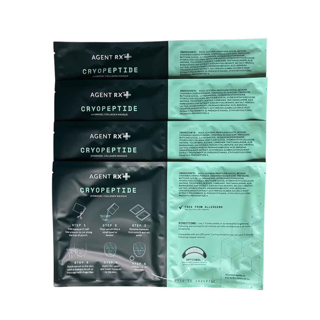 AGENT RX CryoPeptide Masque - 4 Pack