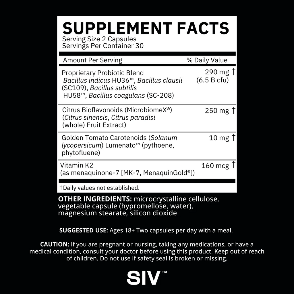SIV BIOME BALANCE WITHIN Probiotic