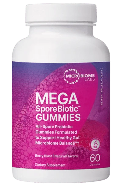 Microbiome Labs MegaSporeBiotic Gummies For Adults